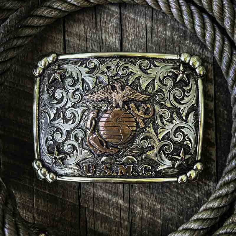 Marine Corps Belt Buckle - Military Belt Buckles Gallery